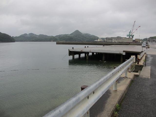 広島県白水港の釣りポイント